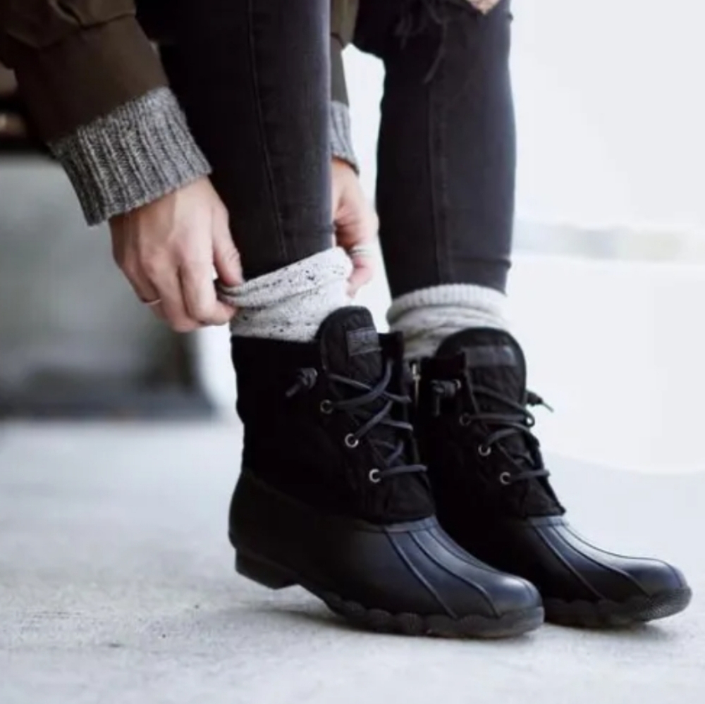 Sperry Nylon Quilted Duck Boot